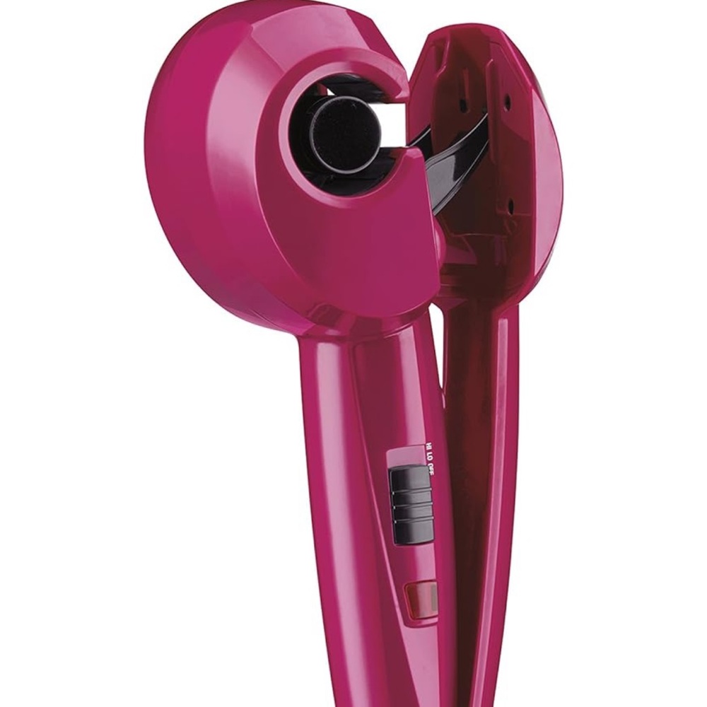 CONAIR FASHION AUTOMATIC HAIR CURLER, PINK.